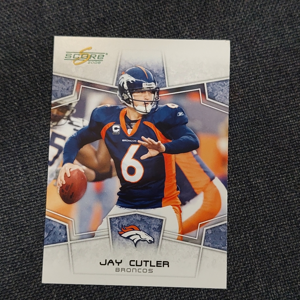 🏈Jay Cutler 2008 Score #88 Denver Broncos QB Football Card